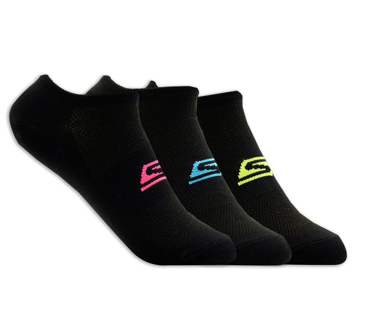 3 Pack No Show Stretch Socks Women Skechers discount