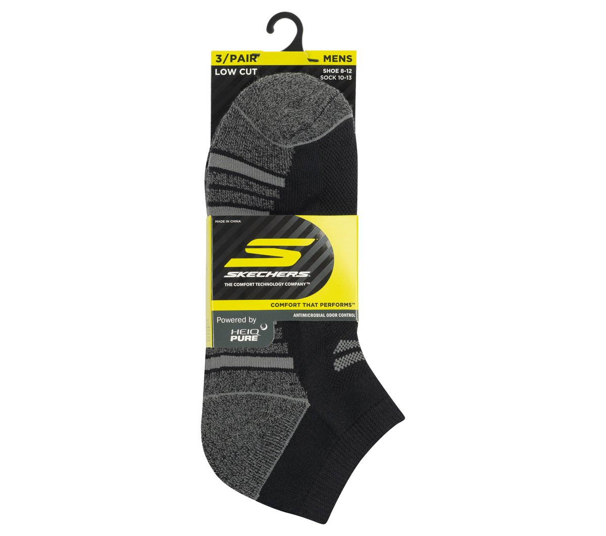 3 Pack Men's Half Terry Low Cut Socks Men Skechers sale