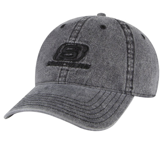 Denim Embroidered Hat Women|Men Skechers outlet