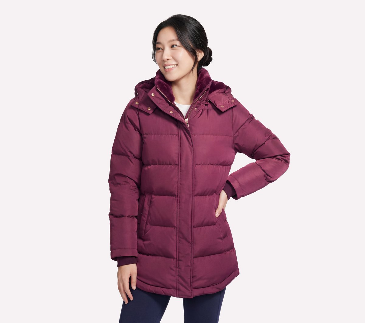 On-The-GO Cozy Fit Down Parka Women Skechers discount