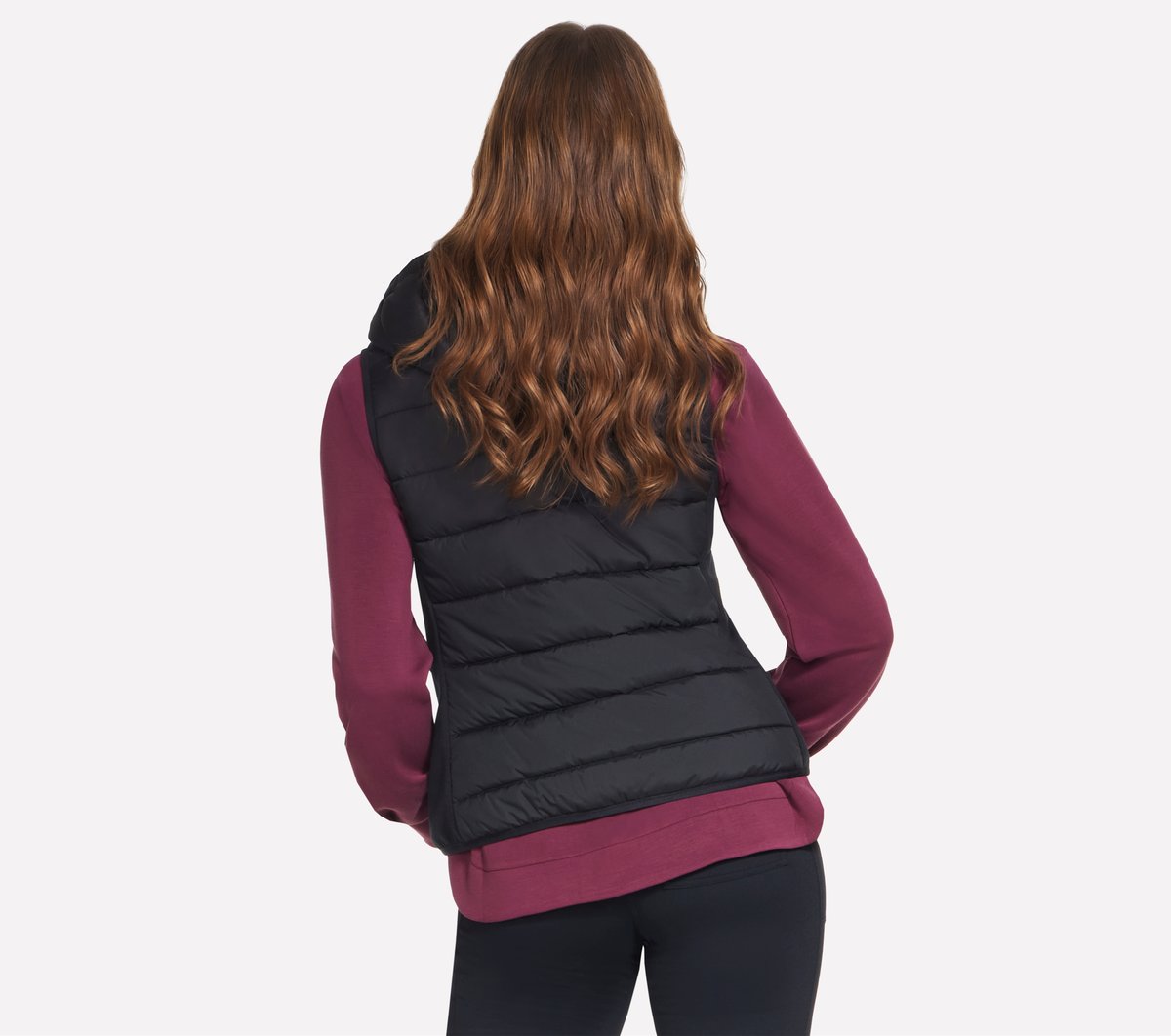 Performance Elite Cozy Fit Hooded Vest Women Skechers for sale
