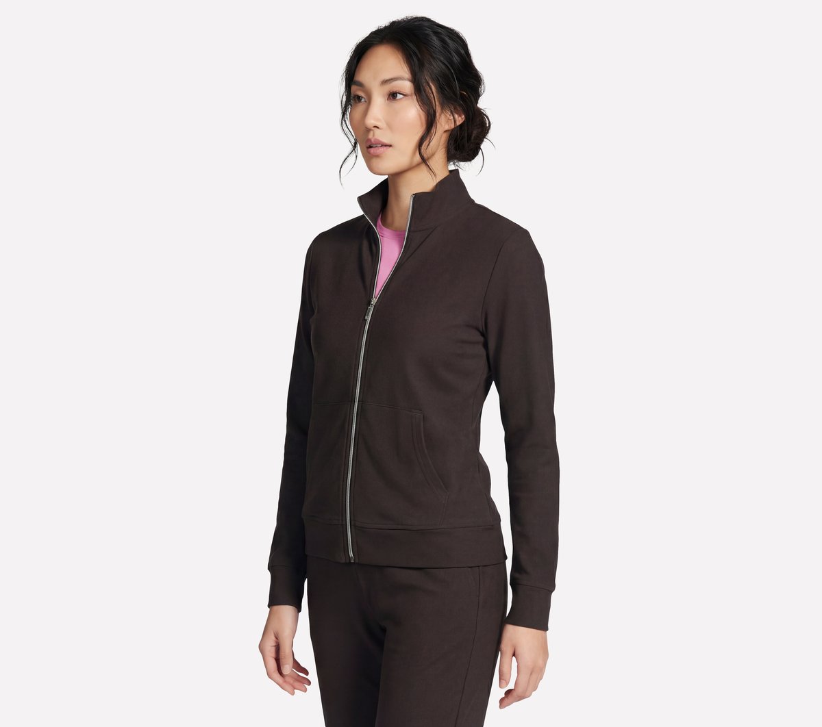 GO Luxe Rib Everyday Full Zip Jacket Women Skechers outlet