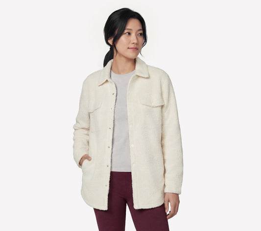 Sherpa Shacket Women Skechers for sale