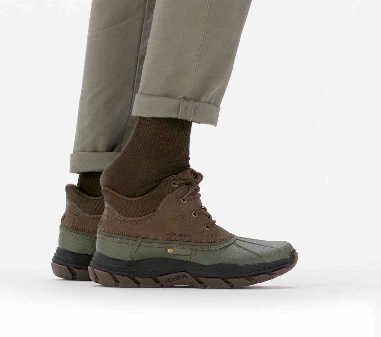 Slip-ins John Deere Waterproof Relaxed Fit: Respected - Swamper Men Skechers on sale