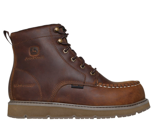 John Deere Waterproof: Flex-Wedge Ranger - Wild Yew Men Skechers on sale