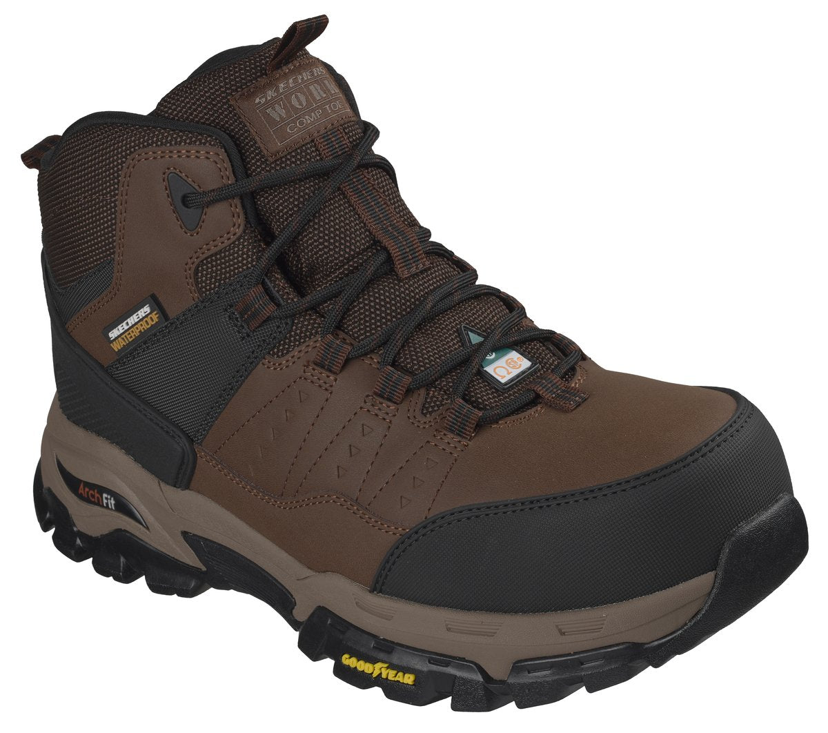 Work Waterproof: Arch Fit Tarver CT Men Skechers on sale