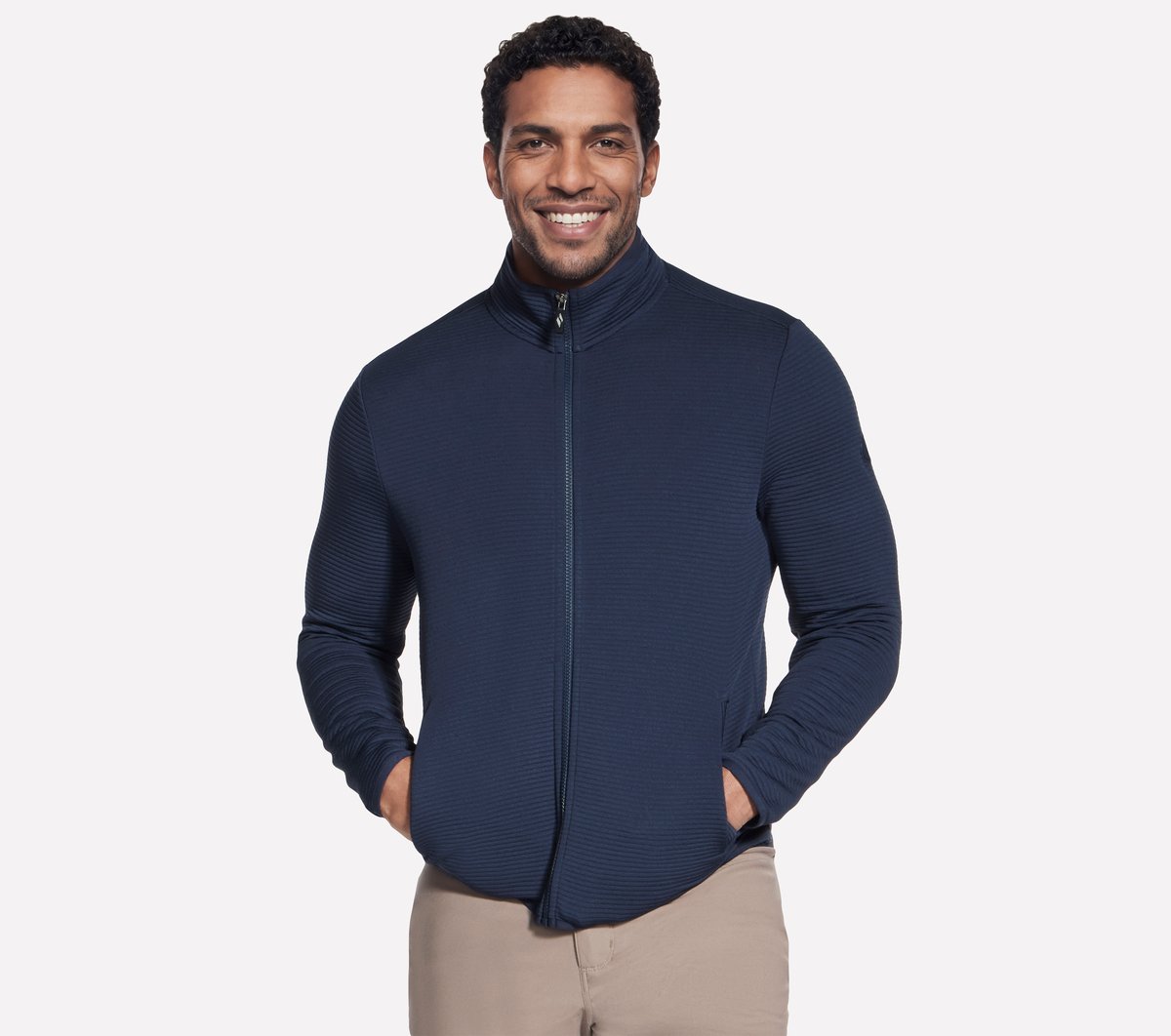 The Hoodless Hoodie Ottoman Jacket Men Skechers for sale
