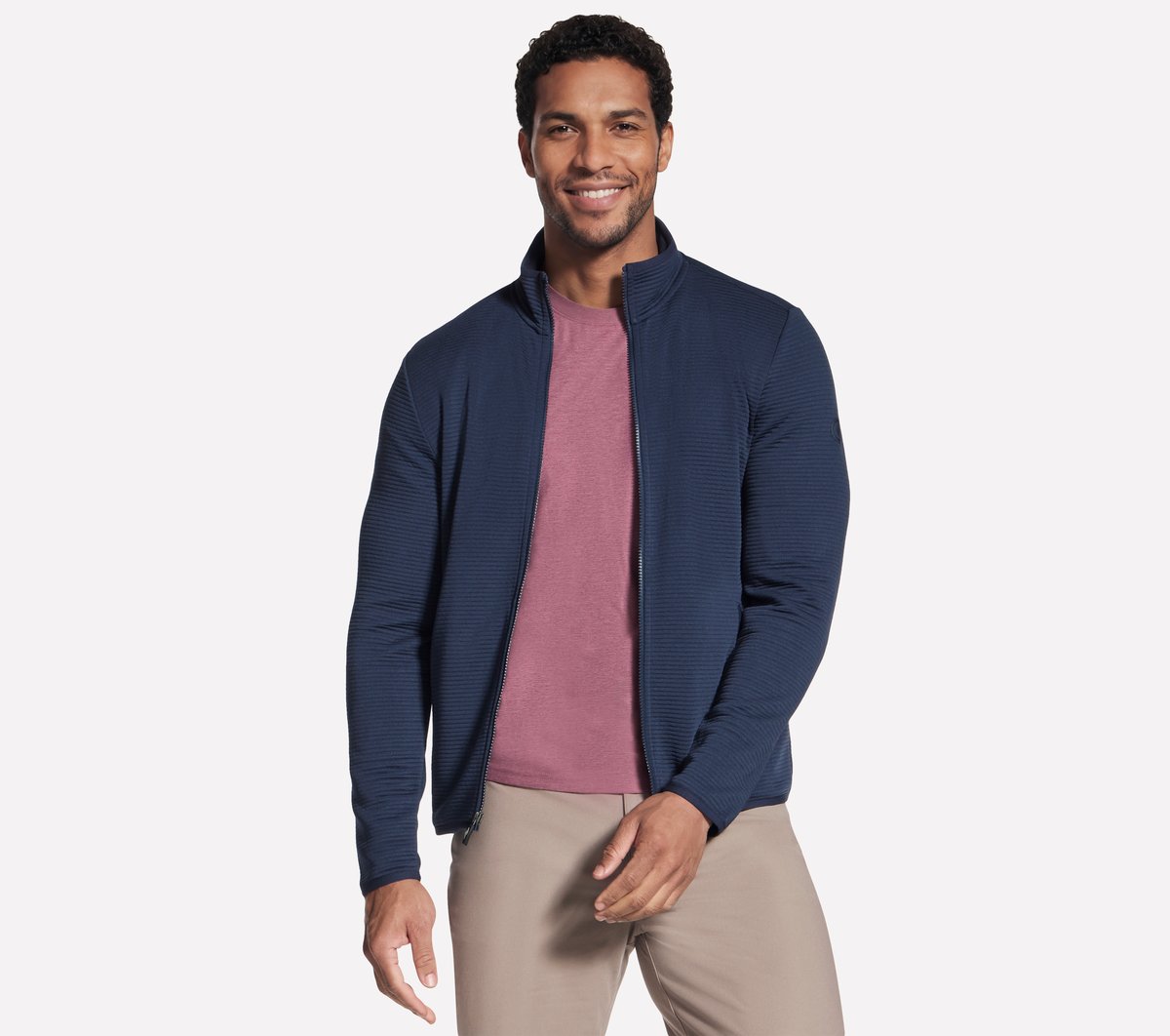 The Hoodless Hoodie Ottoman Jacket Men Skechers for sale