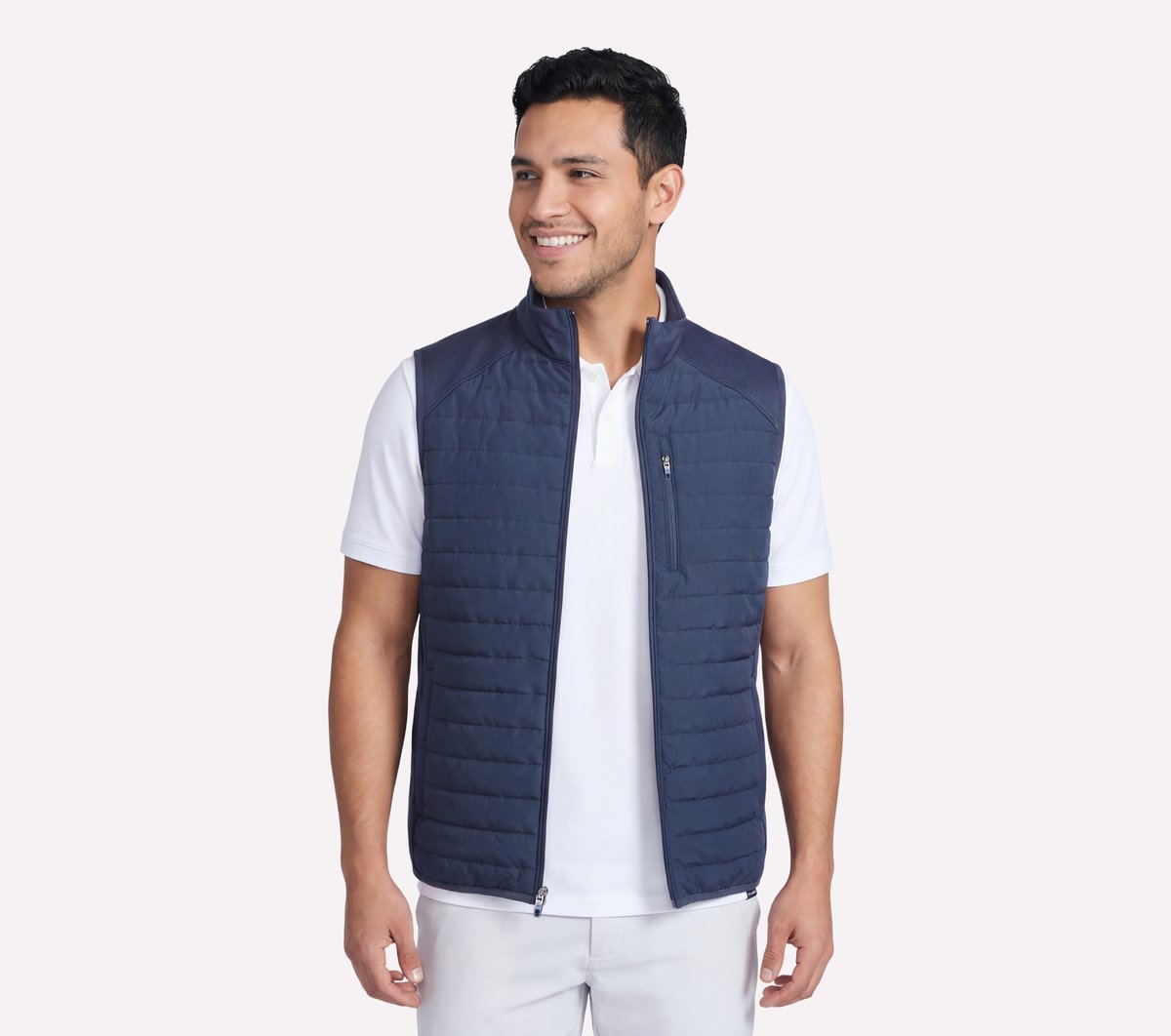 GO SHIELD Cozy Fit Hybrid Vest Men Skechers sale
