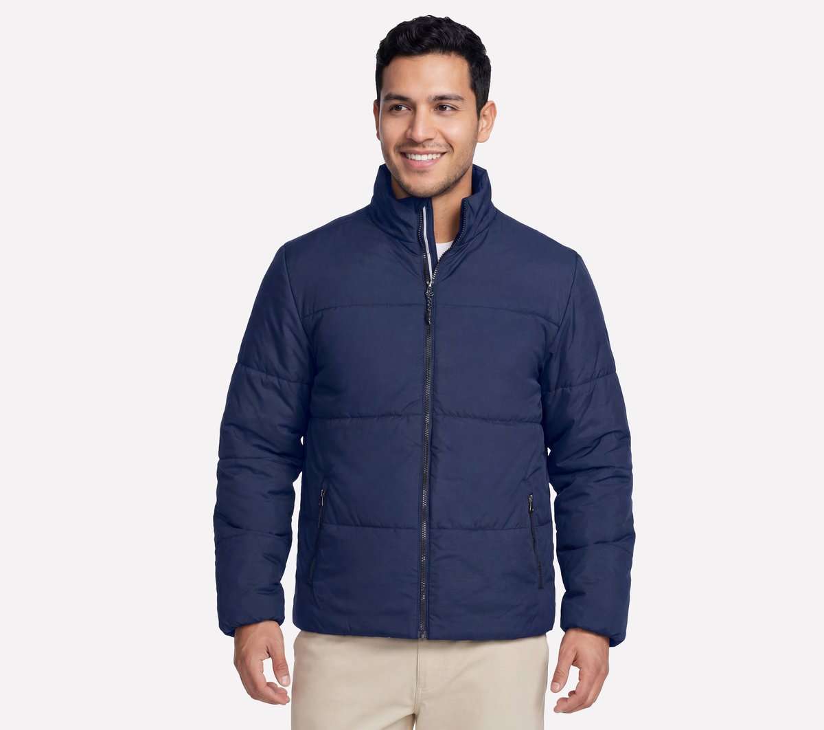 GO SHIELD Cozy Fit Traverse Down Jacket Men Skechers on sale