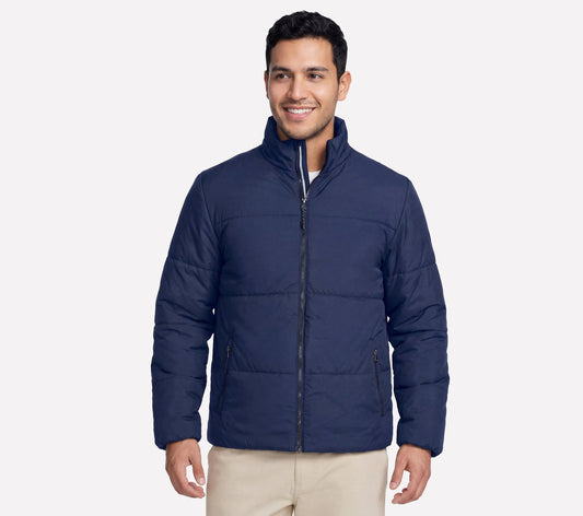 GO SHIELD Cozy Fit Traverse Down Jacket Men Skechers on sale