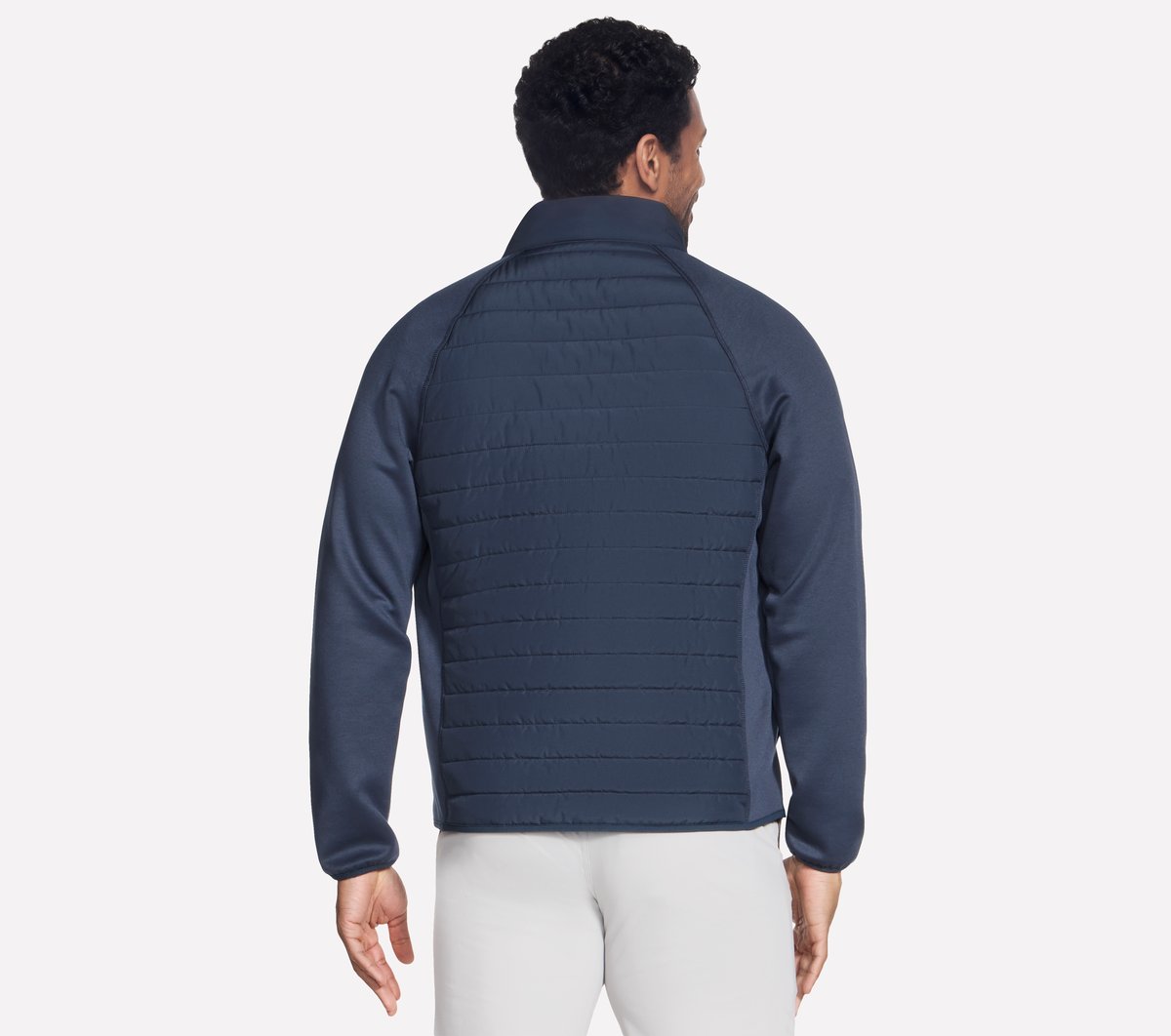 The Hoodless Hoodie Hybrid Jacket Men Skechers us