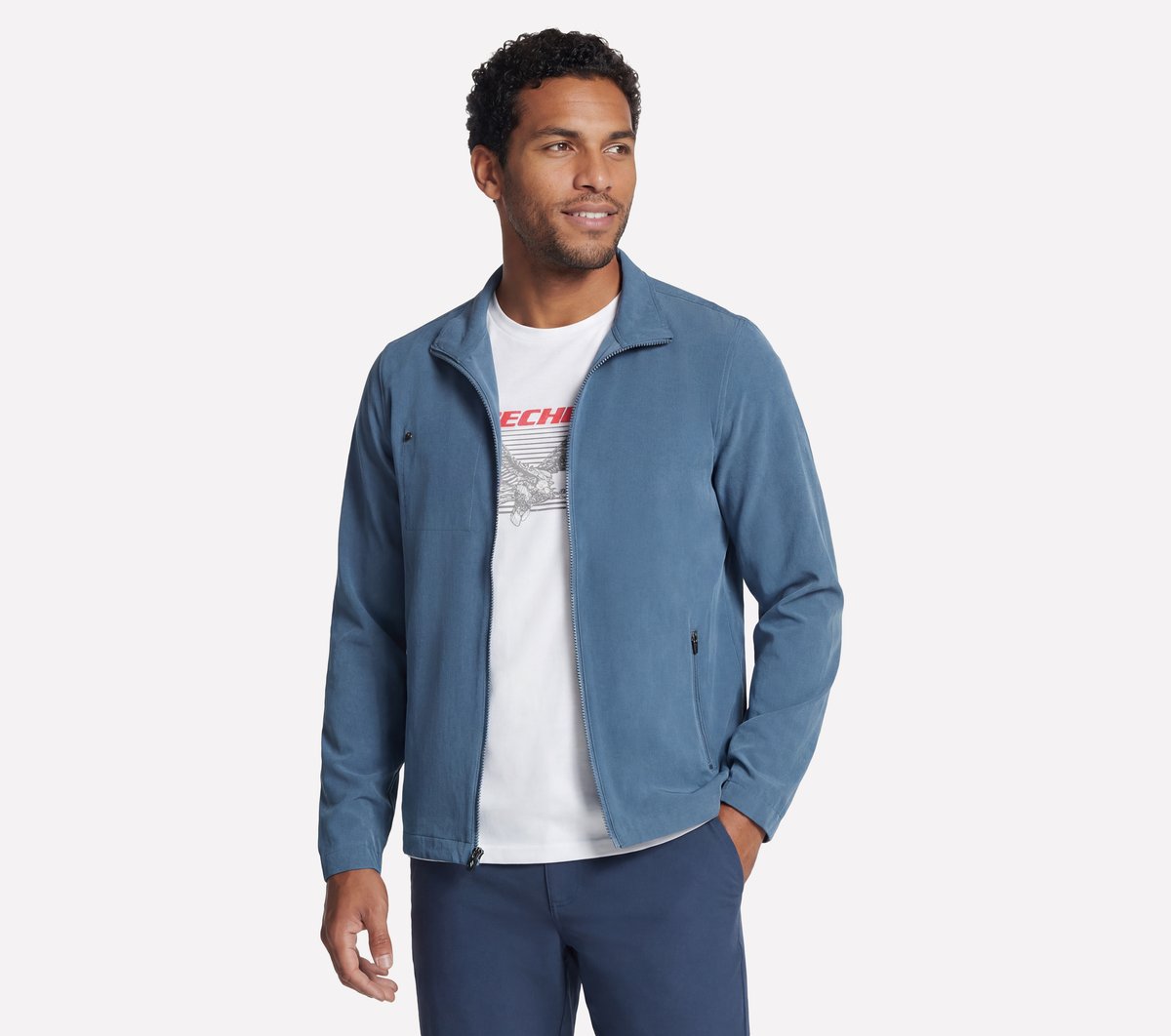 GO WALK Everywhere Full Zip Jacket Men Skechers discount