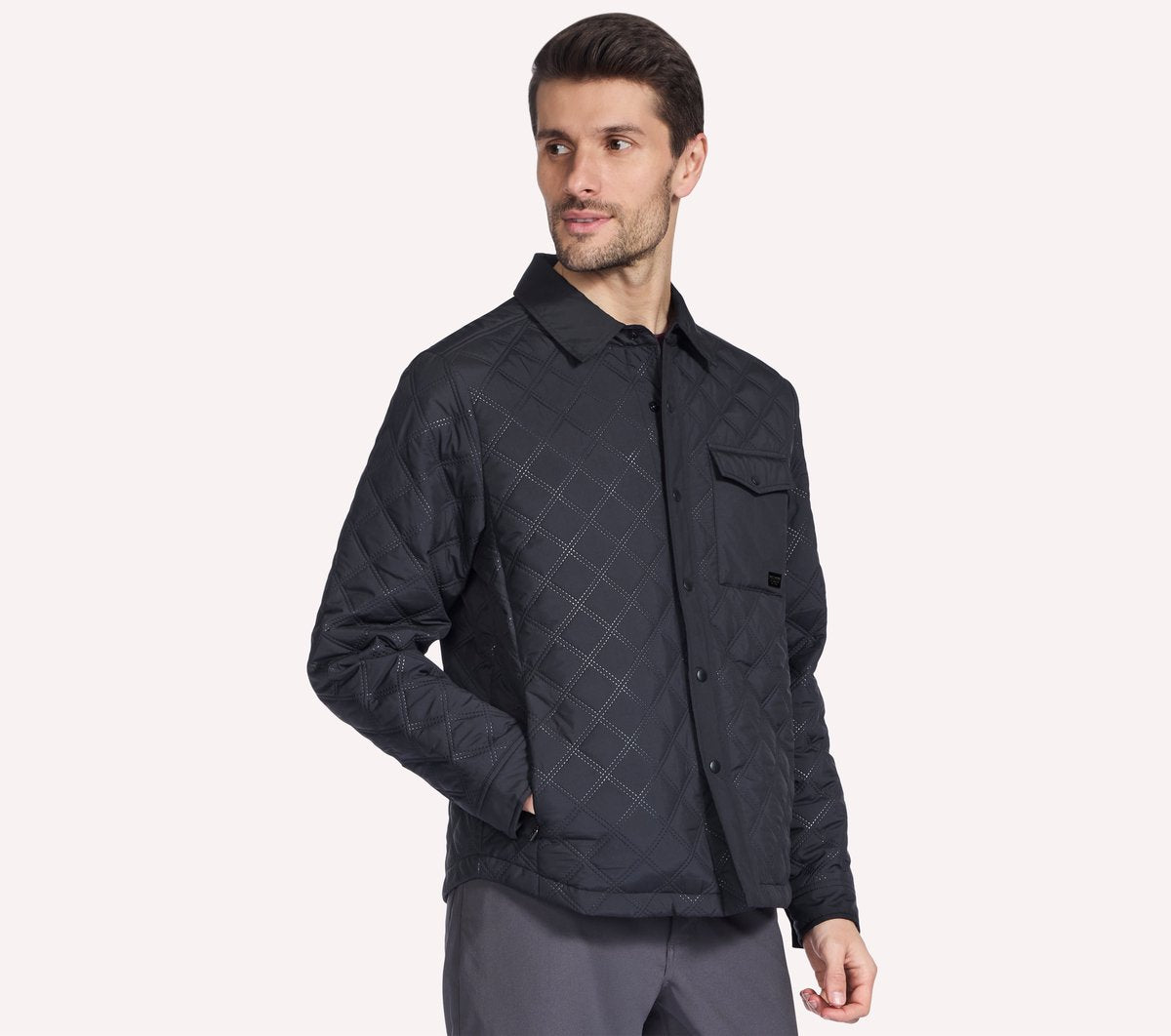 GO SHIELD Cozy Fit Altitude Bonded Jacket Men Skechers outlet