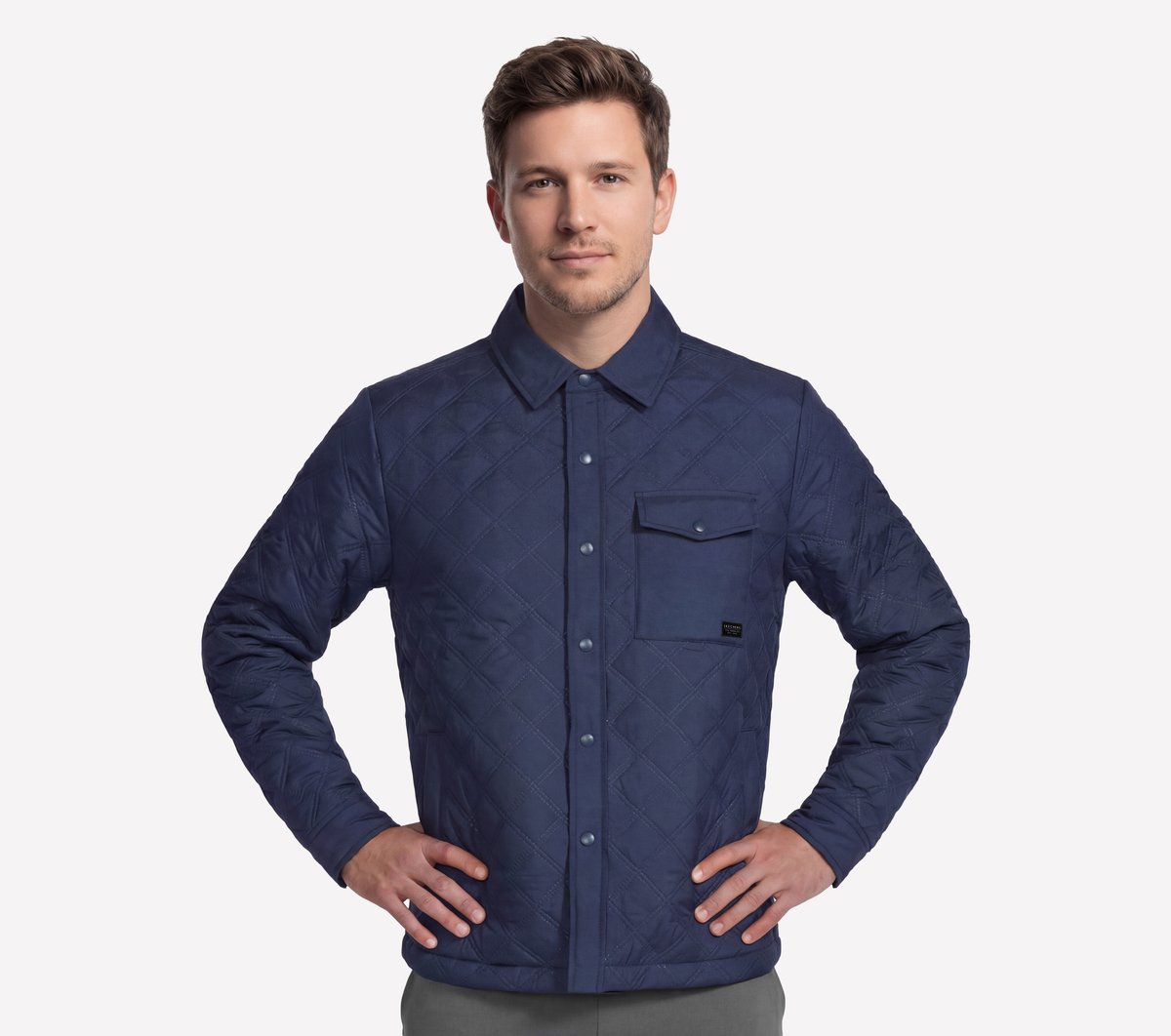 GO SHIELD Cozy Fit Altitude Bonded Jacket Men Skechers us