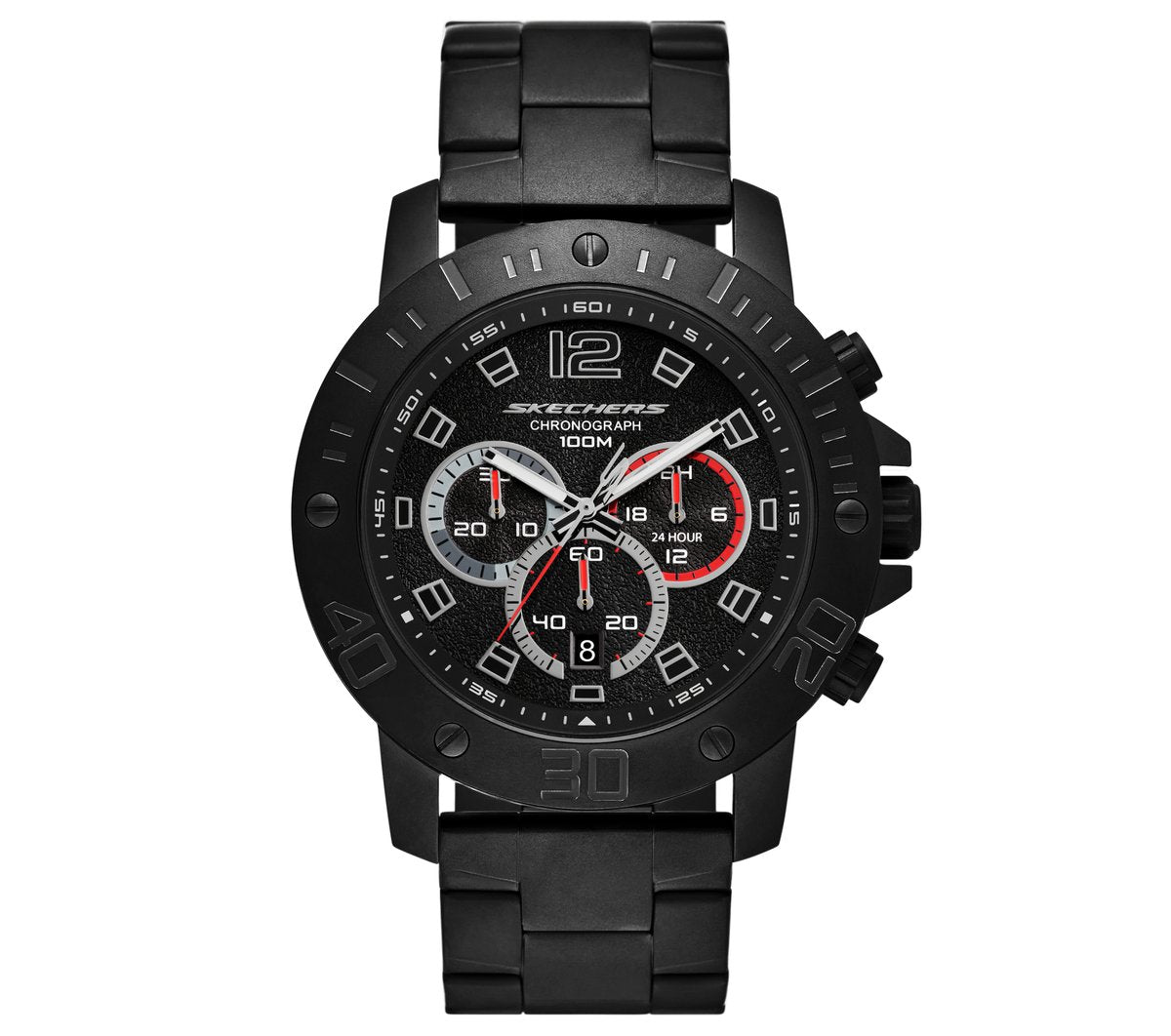 Stainless Steel Chronograph Watch Men Skechers for sale