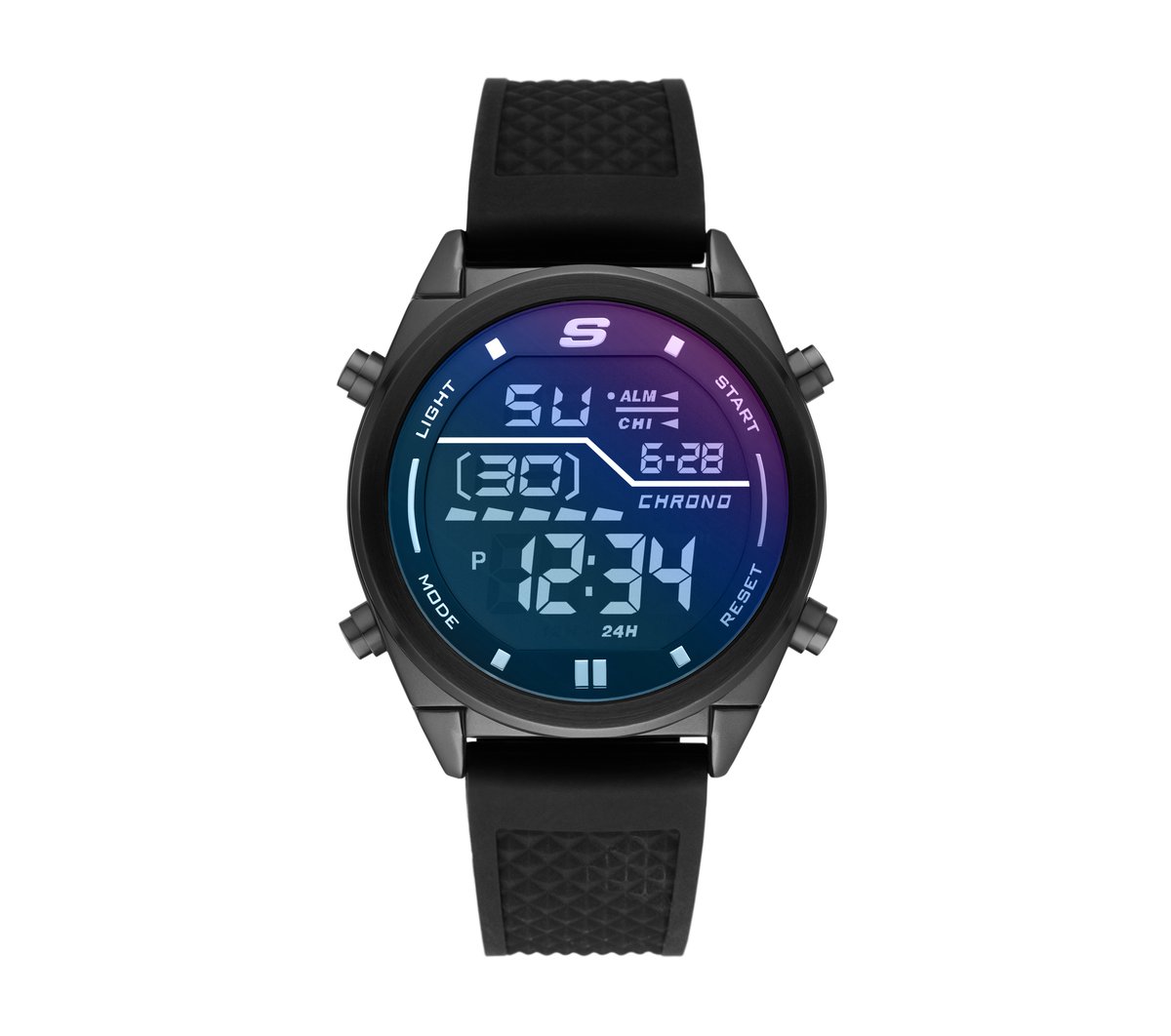 Accessories Blue Face Digital Watch Men Skechers outlet