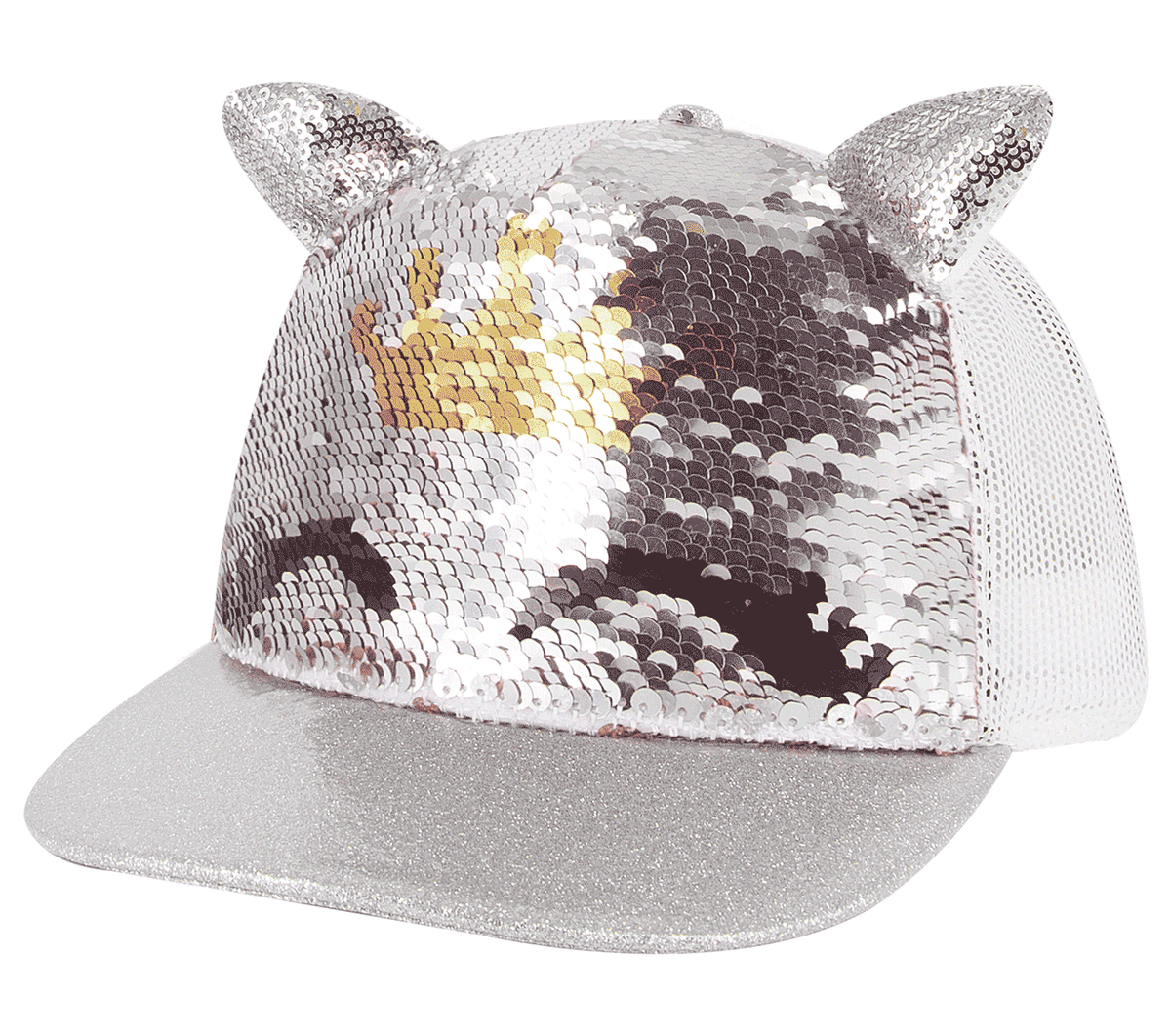 Caticorn Sequin Trucker Hat Kids Skechers outlet
