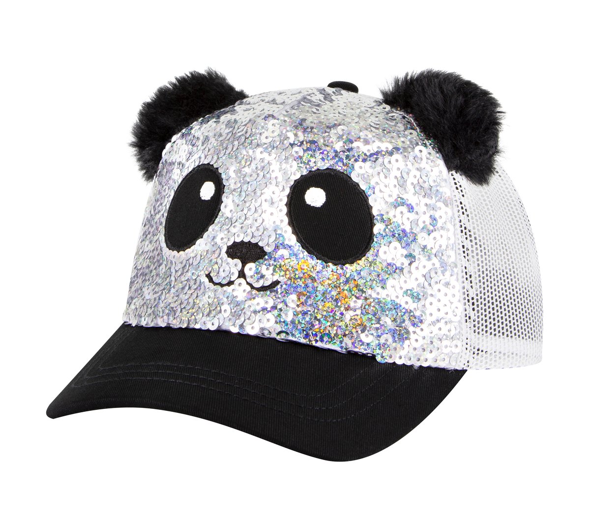 Sequin Panda Hat Kids Skechers us