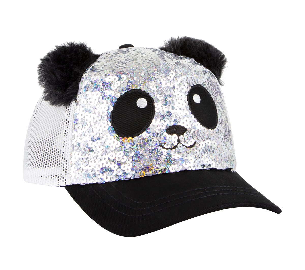 Sequin Panda Hat Kids Skechers us