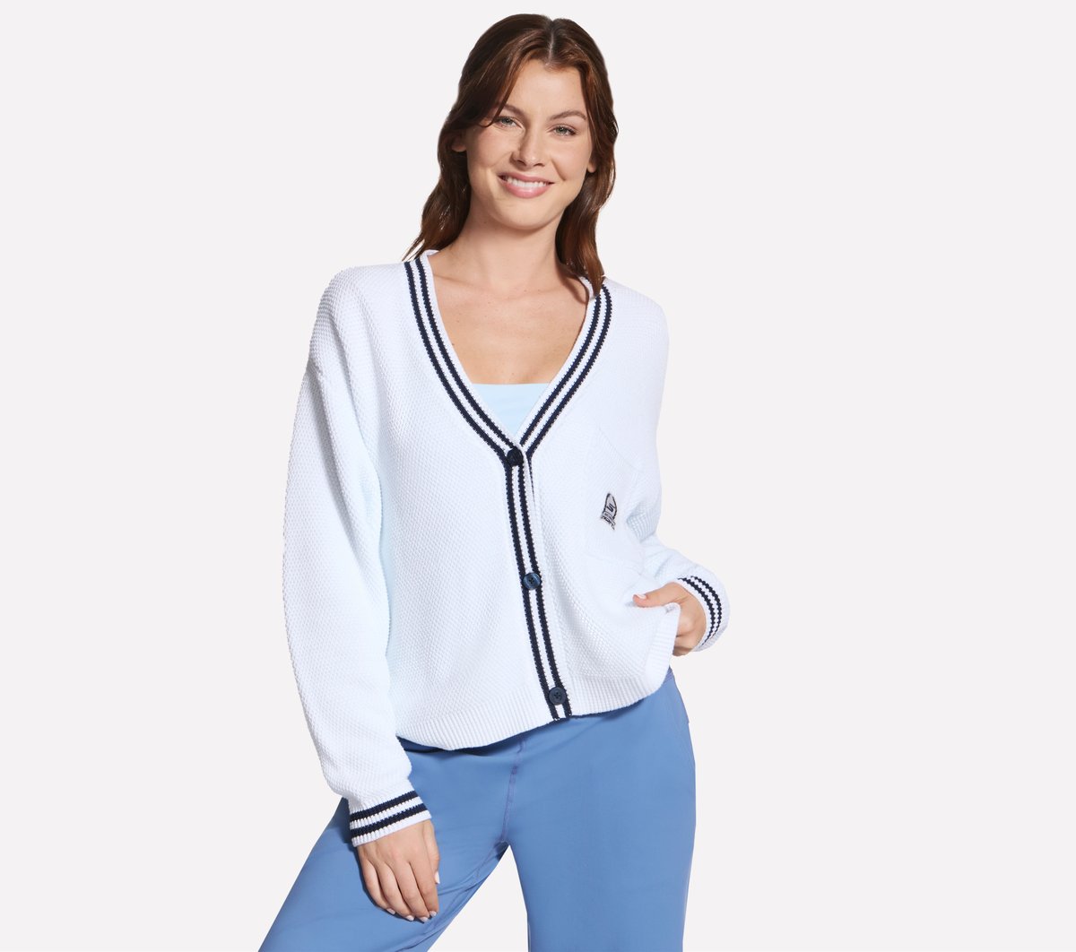Court Classic Cardigan Sweater Women Skechers on sale