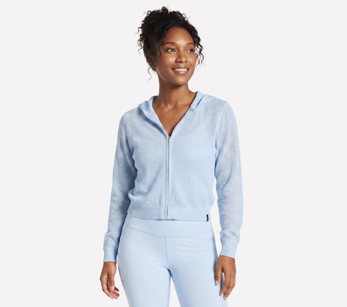 Shine Hooded Full Zip Jacket Women Skechers discount
