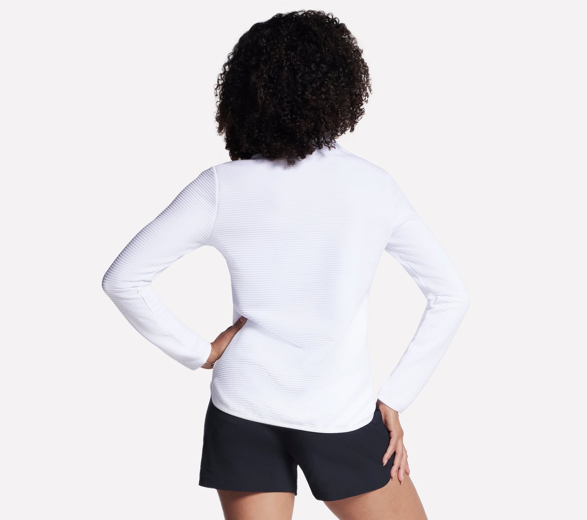 Soft Knit Ottoman 1/4 Zip Women Skechers us