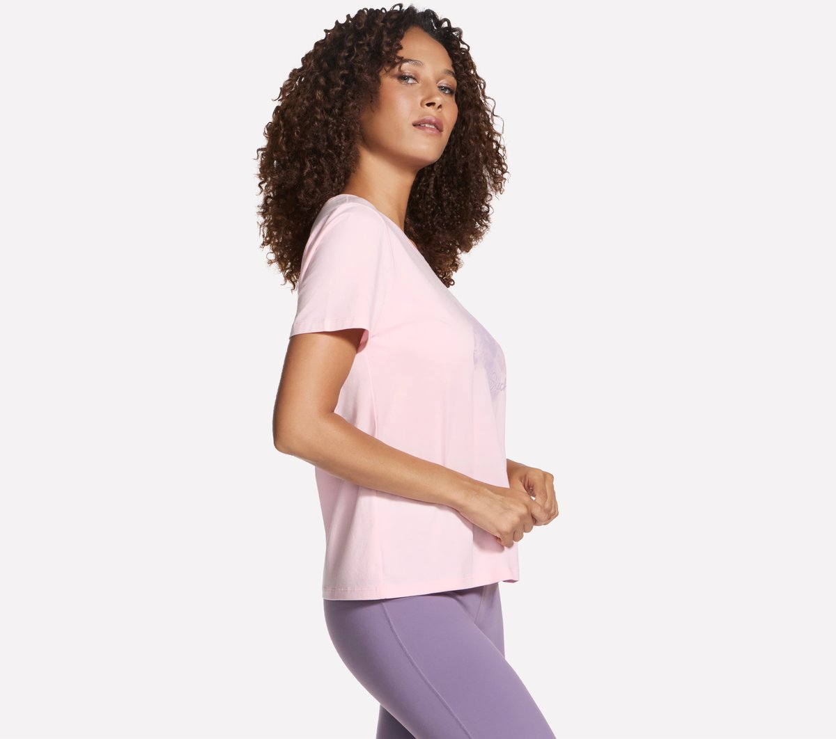 Hibiscus Short Sleeve Tee Women Skechers sale