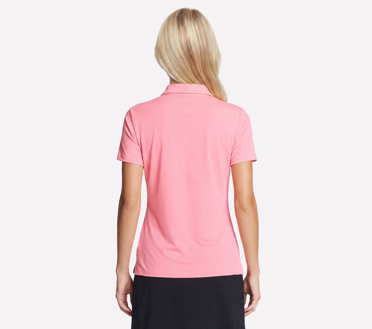 GO GOLF Short Sleeve Birdie Zip Front Polo Women Skechers discount