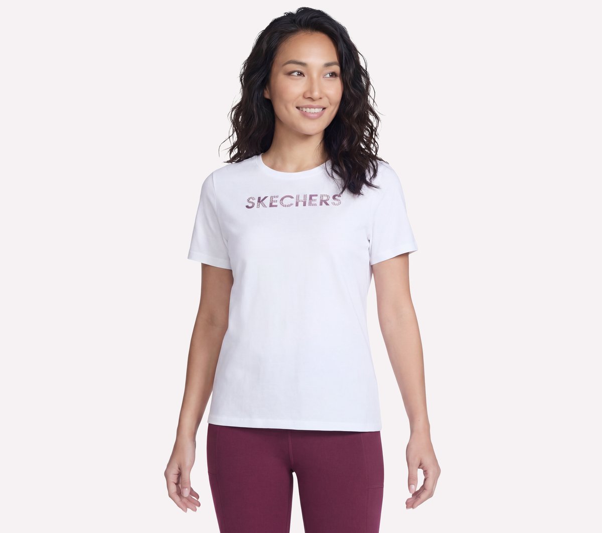 Dazzle Short Sleeve Tee Women Skechers sale