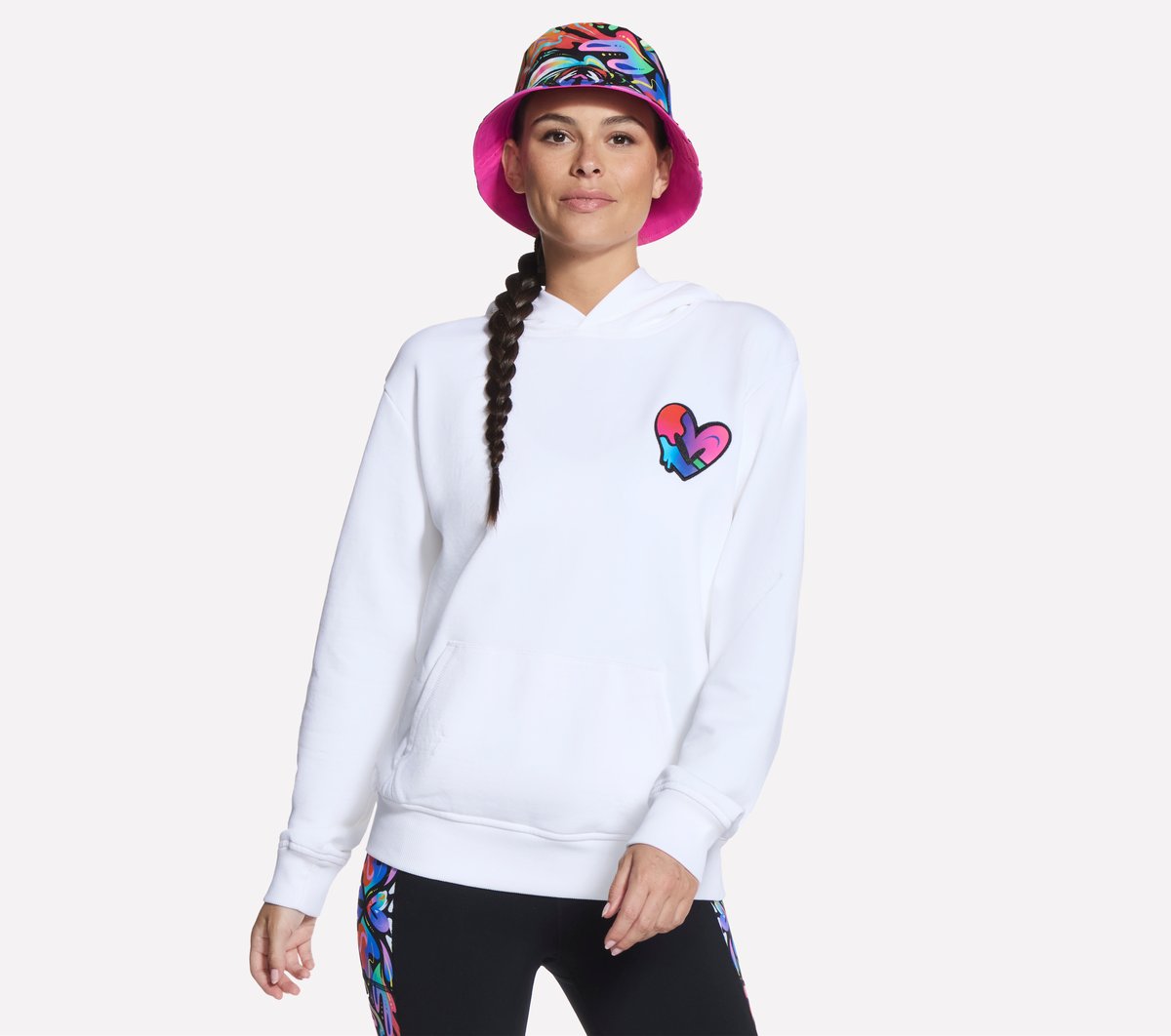 Jason Naylor: Love Pullover Hoodie Women Skechers outlet