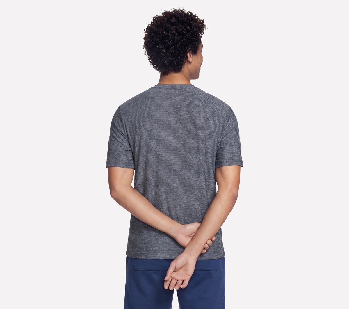 GO DRI All Day Stripe Tee Men Skechers us