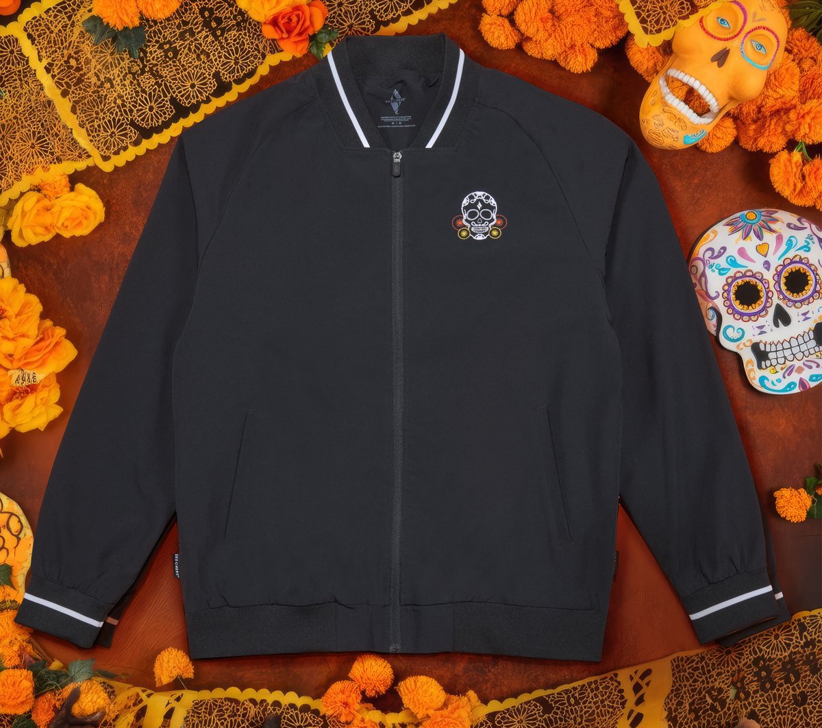 Dia de Muertos Bomber Jacket Men Skechers outlet