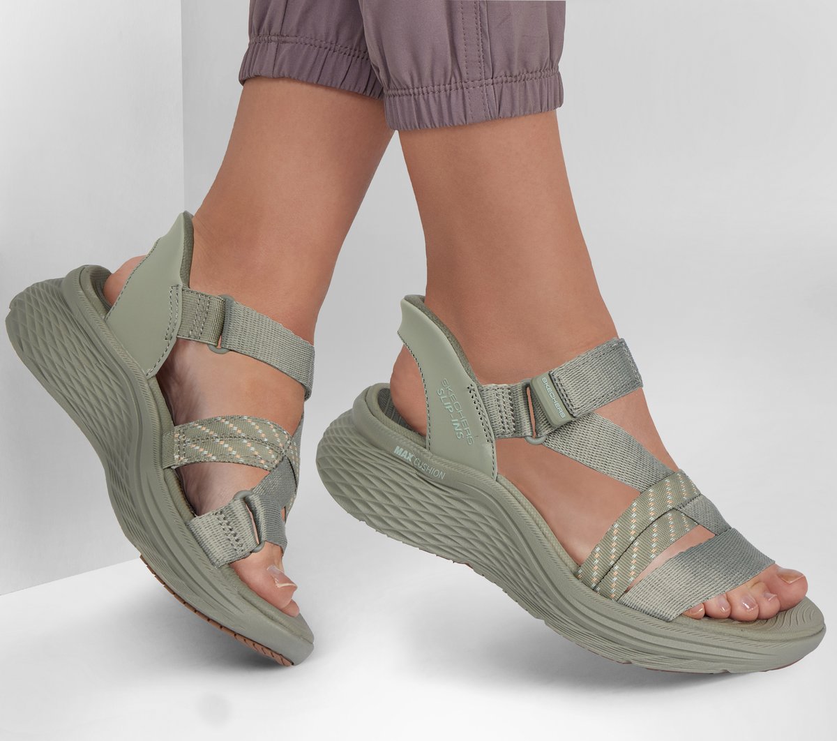 Slip-ins: Max Cushioning Elite 2.0 Sandal - Emery Women Skechers on sale