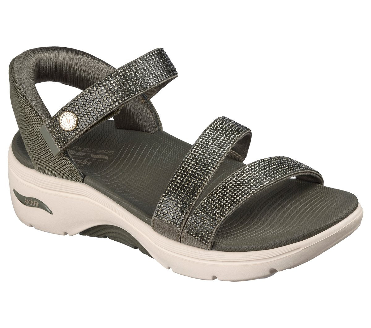 Slip-ins Martha Stewart: GO WALK Arch Fit 2.0 Sandal - Brilliance Women Skechers sale