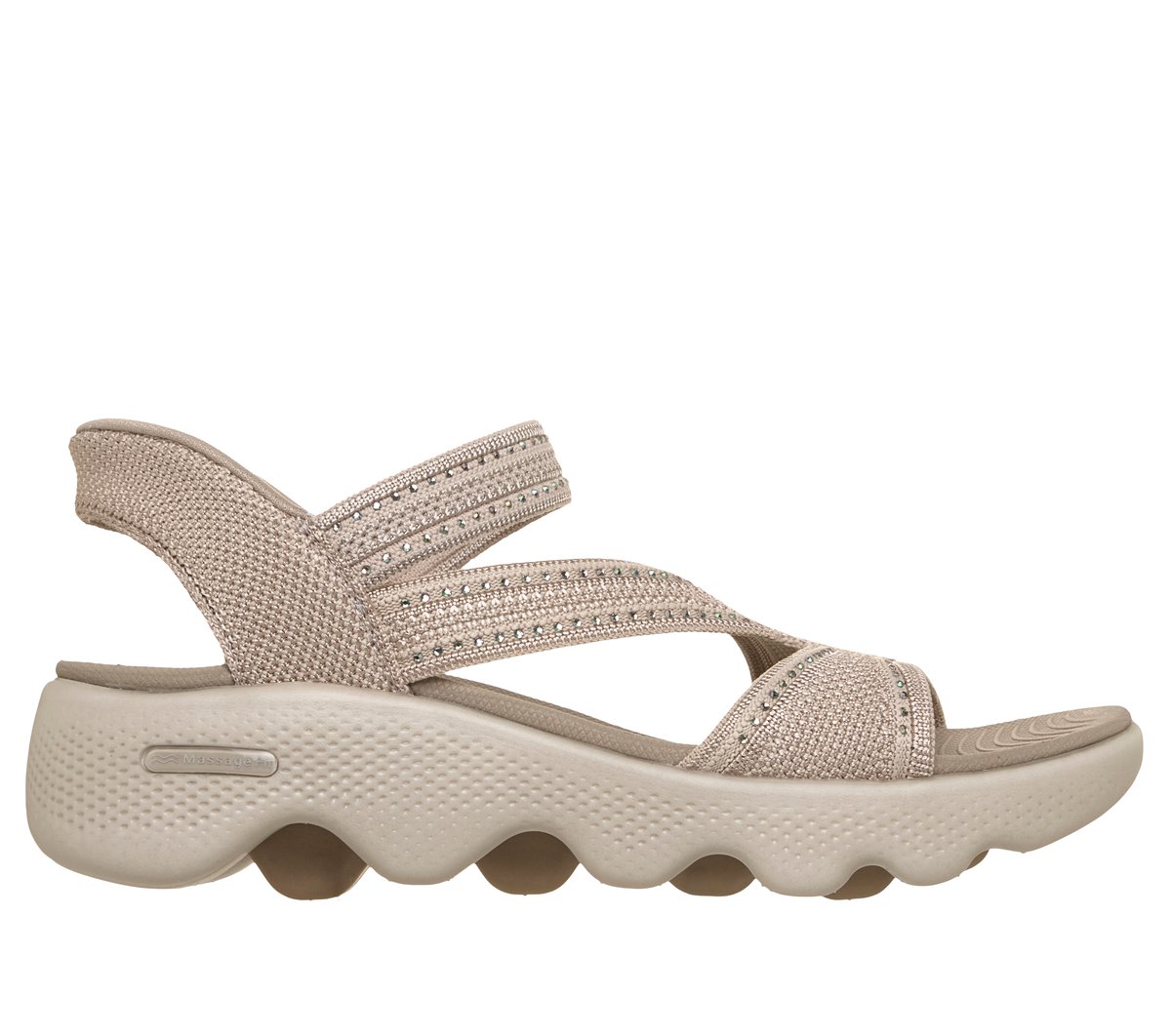 Slip-ins: GO WALK Massage Fit Sandal - Elise Women Skechers for sale