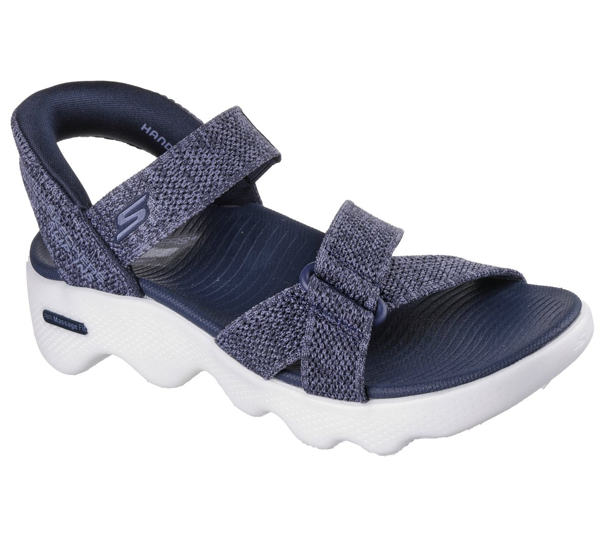 Slip-ins: GO WALK Massage Fit Sandal - Heather Women Skechers online