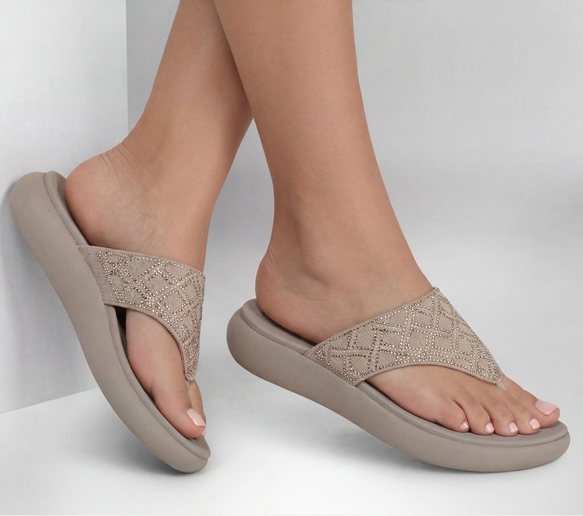 Relaxed Fit: Asana Luxe - Keep Dazzling Women Skechers on sale
