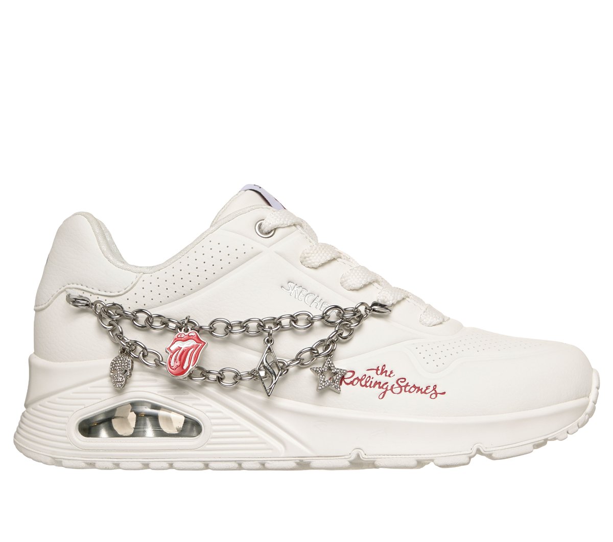 Rolling Stones: UNO - Rock N' Charm Women Skechers on sale