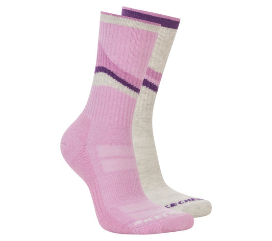 2 Pack Women's Crew Trail Socks Women Skechers for sale