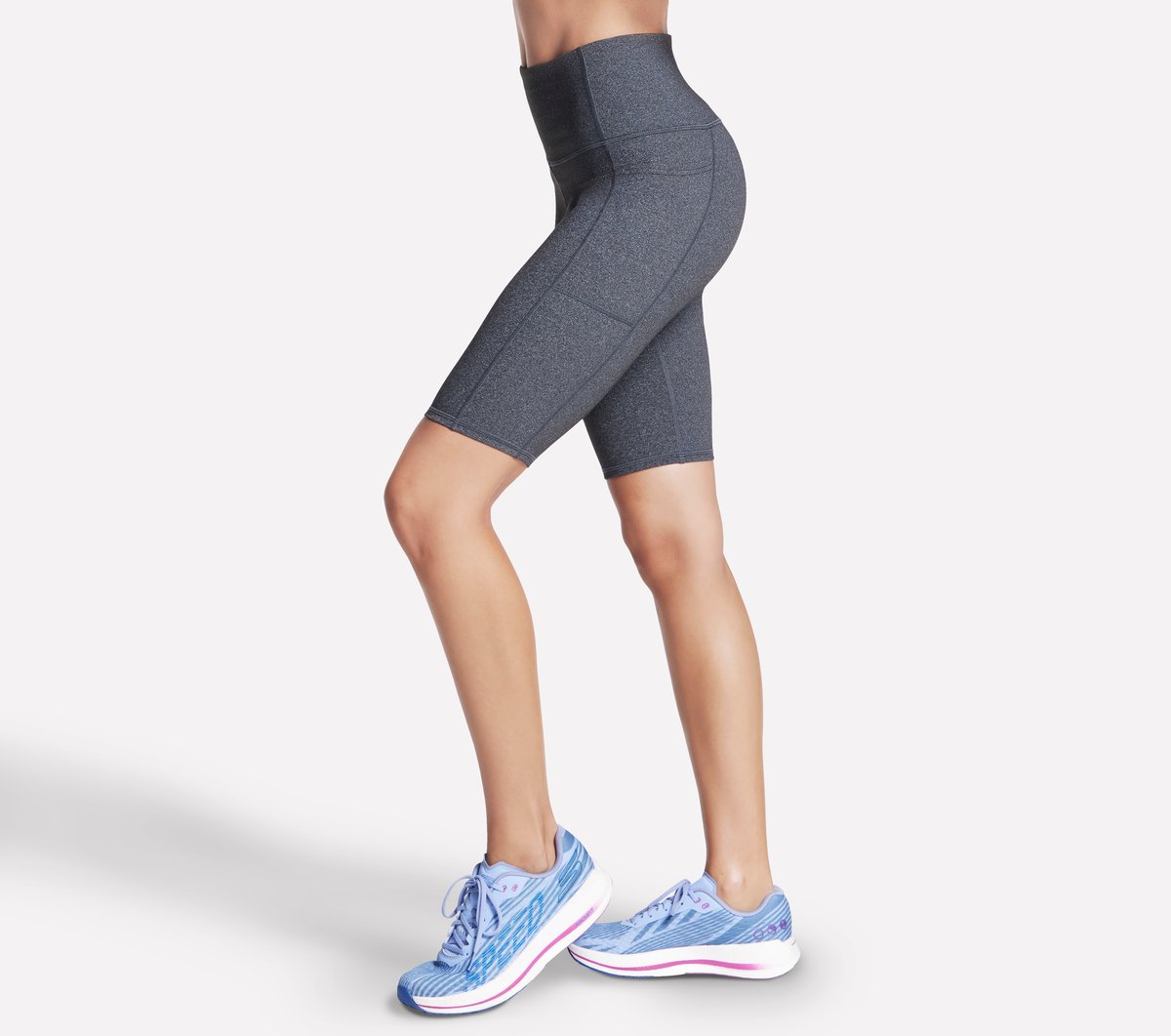 GO WALK High Waisted 10 Inch Bike Short Women Skechers us