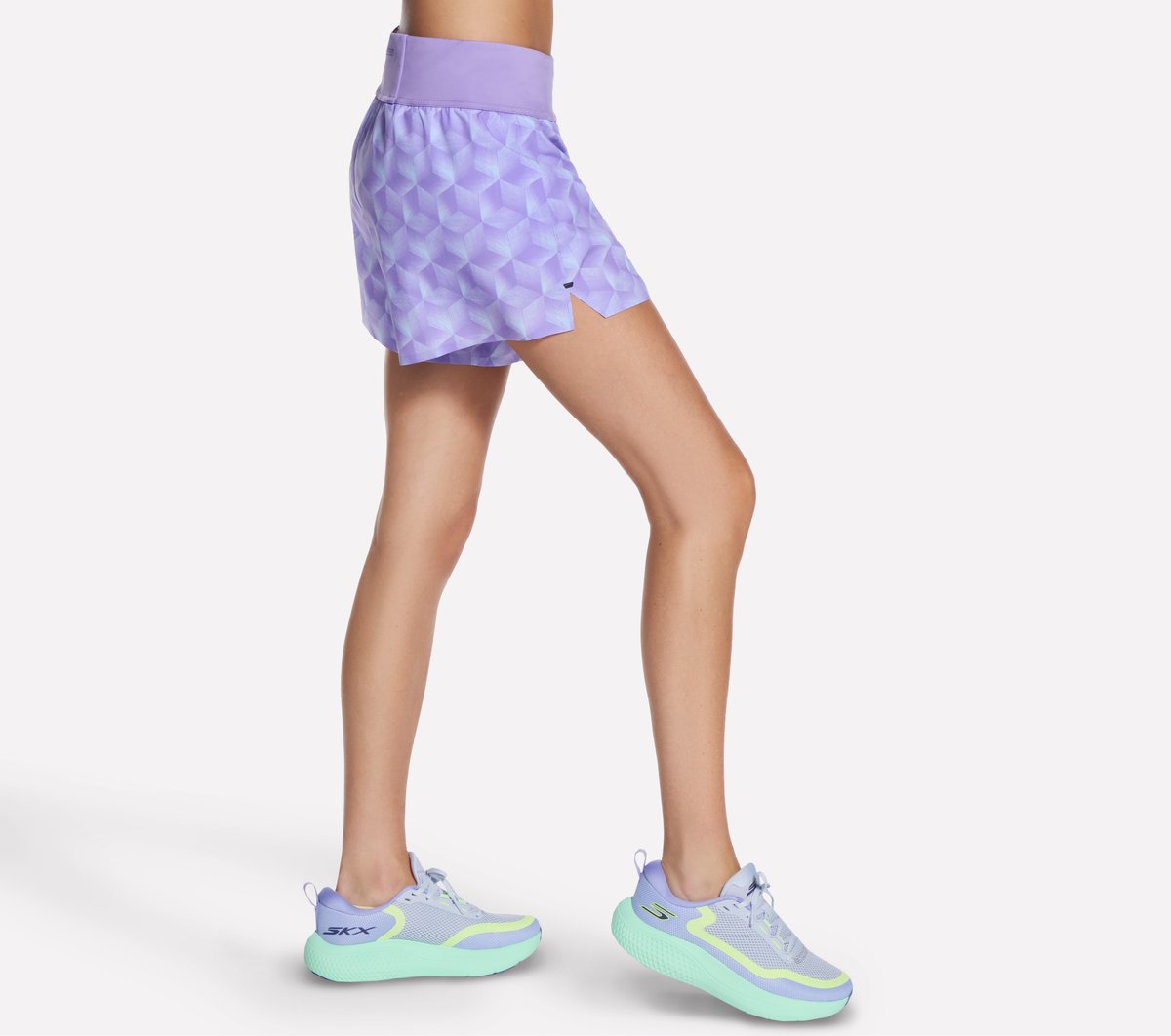 Tempo 4 Inch Printed Short Women Skechers on sale
