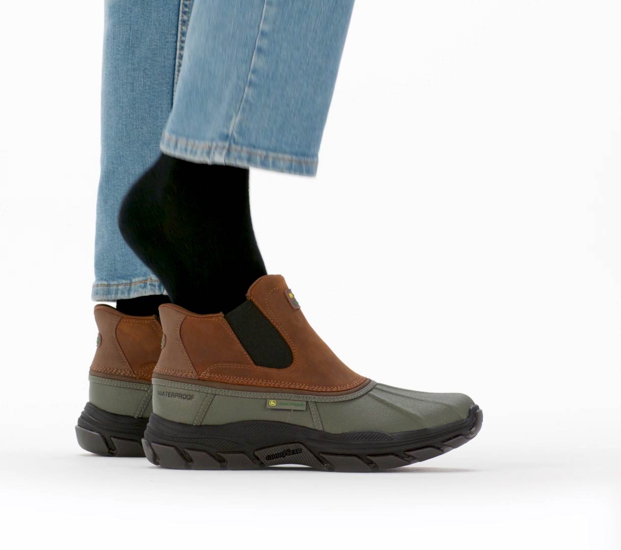 Slip-ins John Deere Waterproof Relaxed Fit: Respected - Langdon Men Skechers us