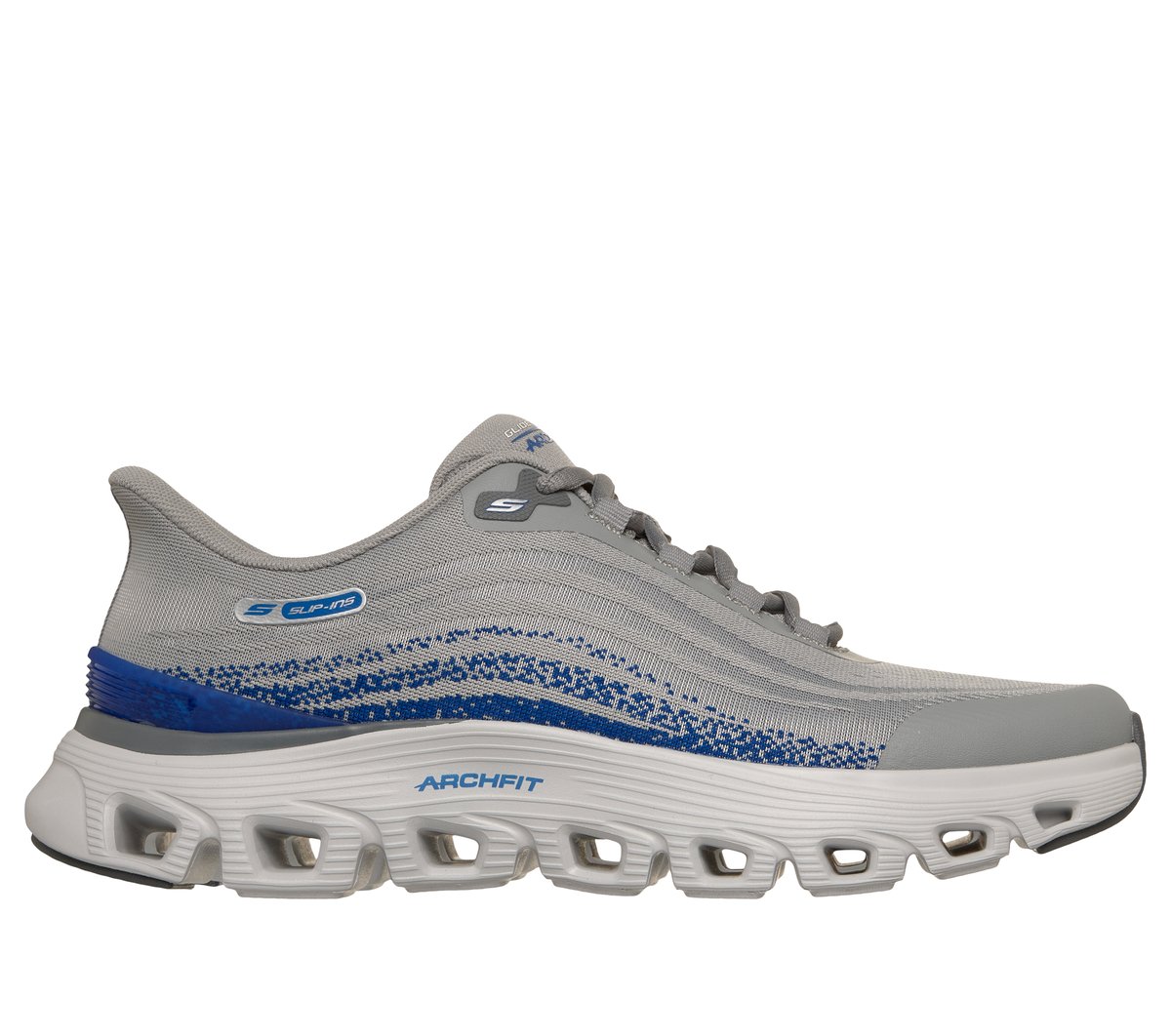 Slip-ins: Arch Fit Glide-Step Wave - Zanaro Men Skechers discount
