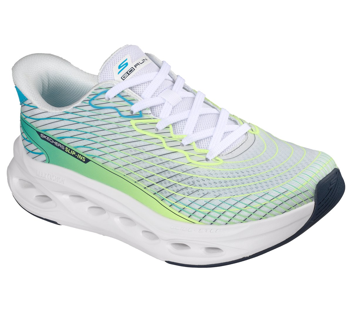 Slip-ins: Max Cushioning Glide-Step - Sapphire Men Skechers on sale