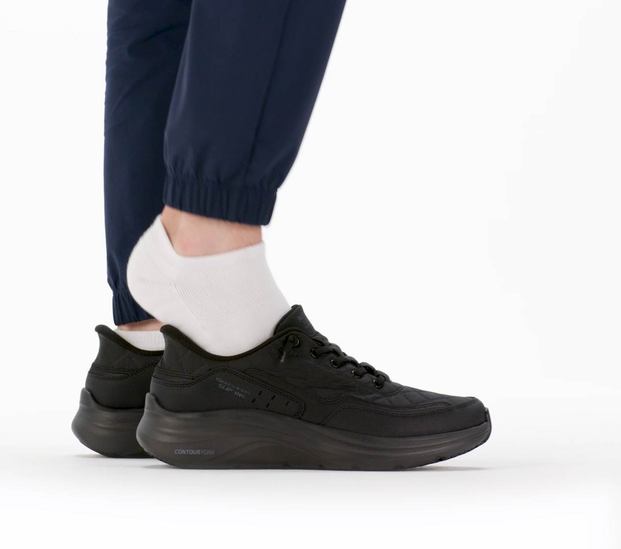 Slip-ins Work Slip-Resistant: Contour Foam - Cozy Fit Men Skechers online
