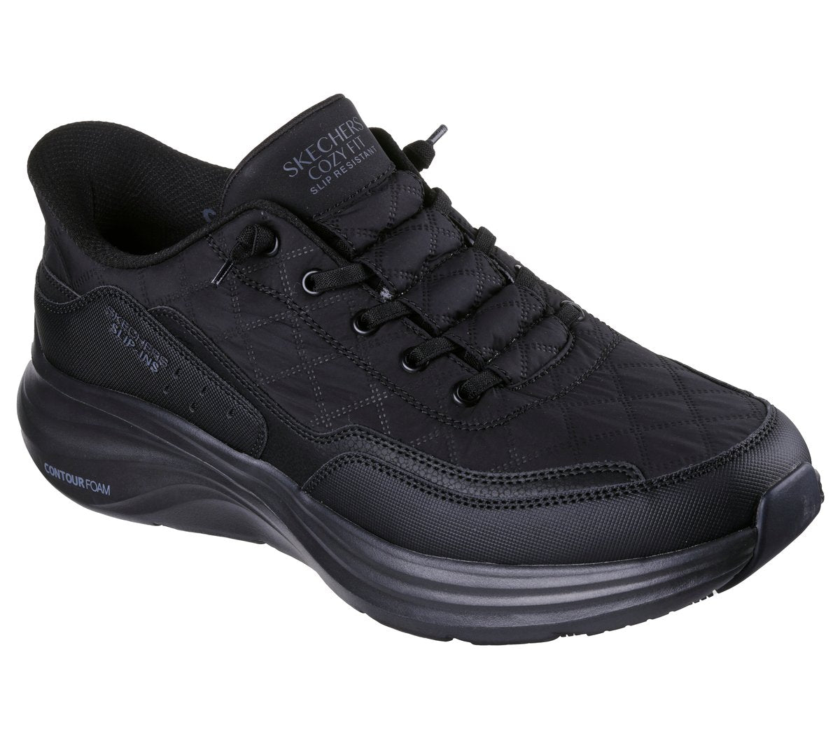 Slip-ins Work Slip-Resistant: Contour Foam - Cozy Fit Men Skechers online