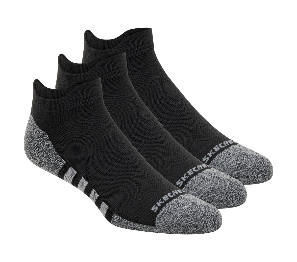 Lowcut Heel Tab Work Socks - 3 Pack Men Skechers discount