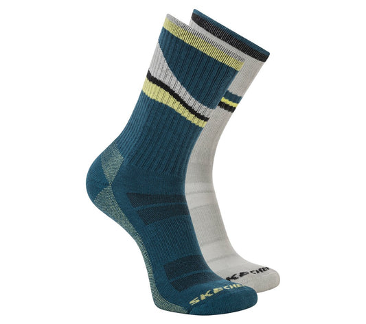2 Pack Men's Crew Trail Socks Men Skechers sale