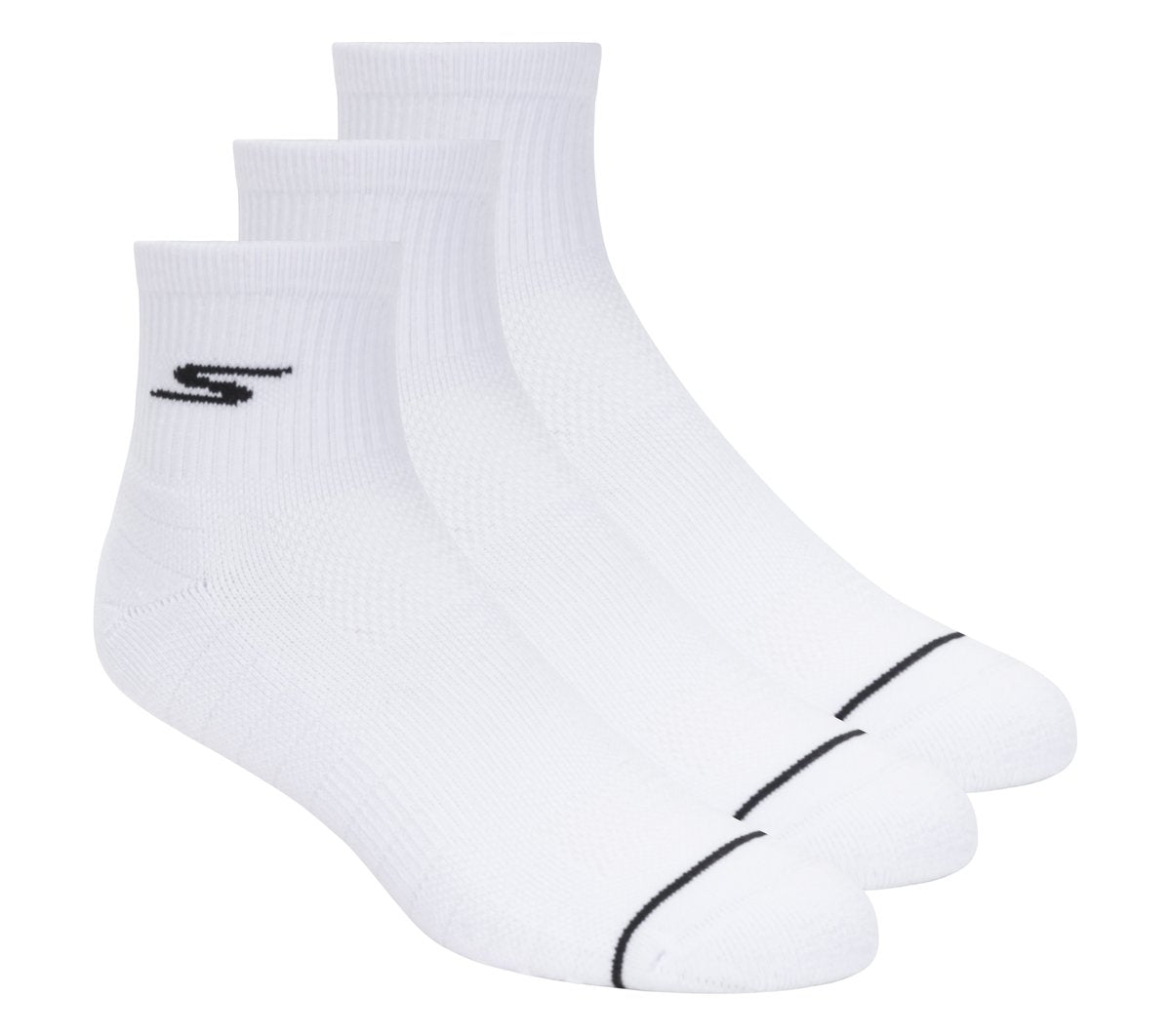 Quarter Premium Basic Socks - 3 Pack Men Skechers on sale